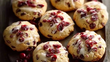 Biscuits Doux aux Canneberges