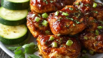 Bouchées de poulet désossé au BBQ savoureux