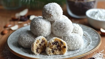 Boulettes de neige aux pépites de chocolat