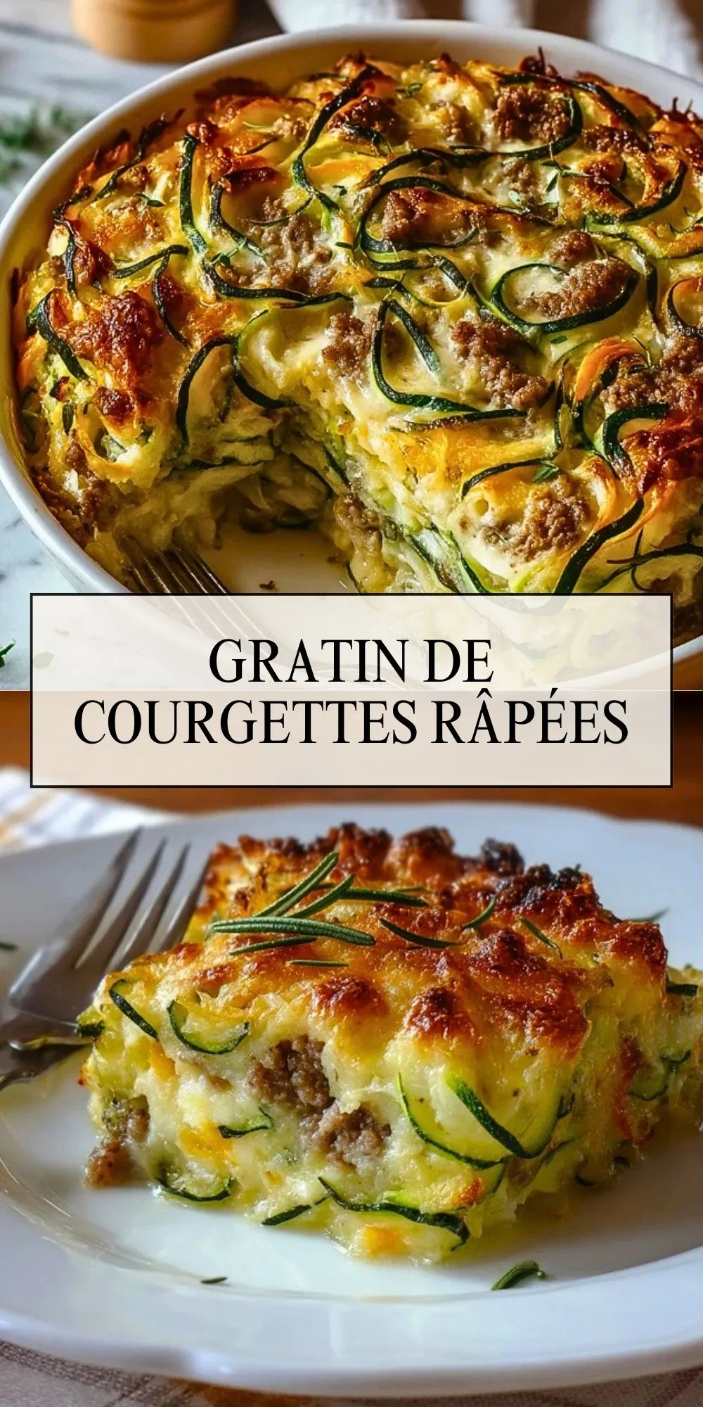 Gratin de courgettes râpées (2)