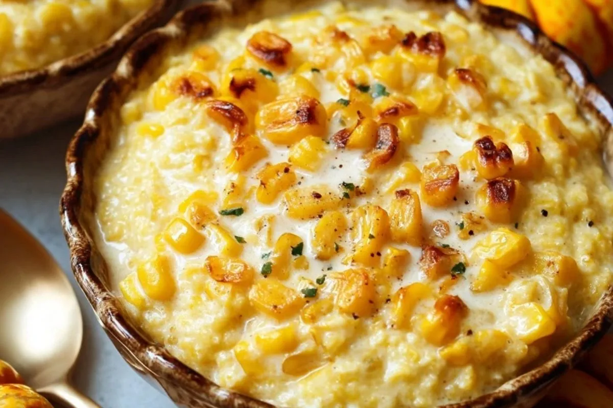 Maïs crémeux pour Thanksgiving