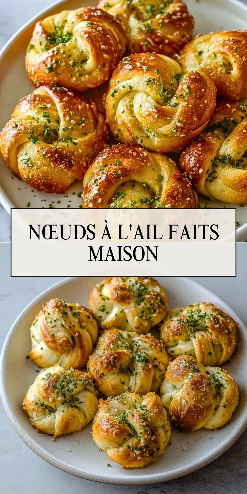 Nœuds à l'ail faits maison - Pin 1