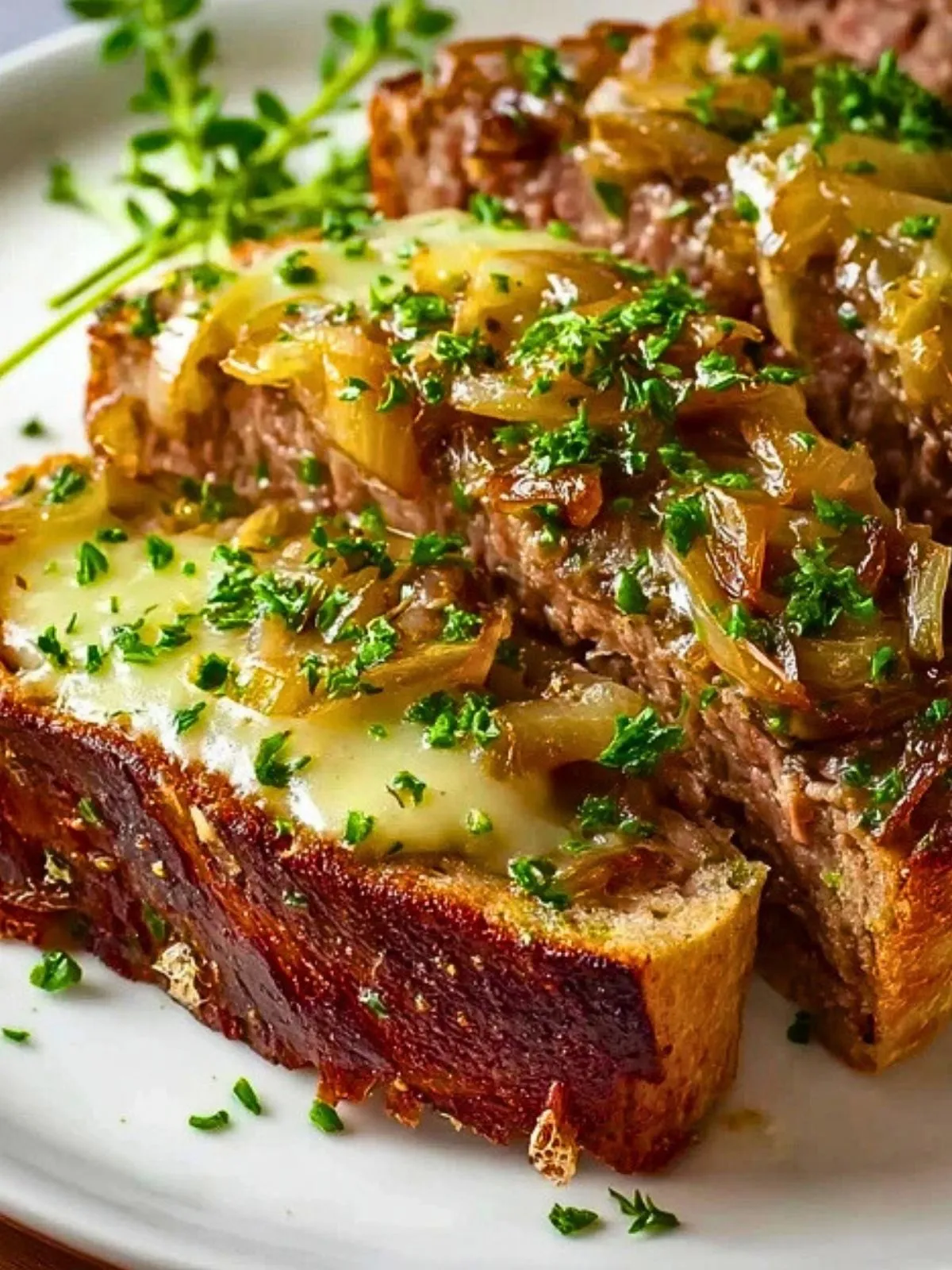 Pain De Viande Aux Oignons Français Irrésistible (1)