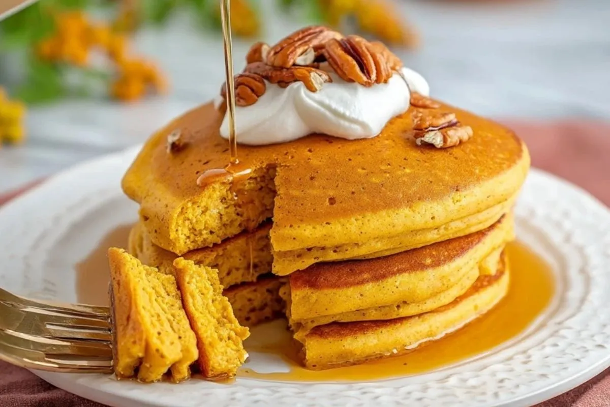 Pancakes moelleux à la citrouille