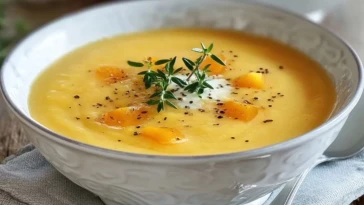 Soupe de carottes et pommes de terre