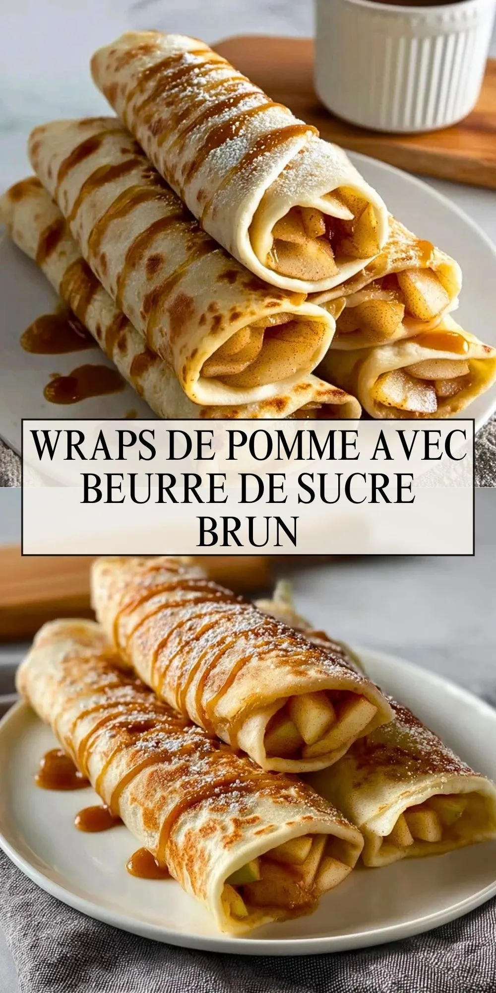 Wraps De Pomme Avec Beurre De Sucre Brun (2)