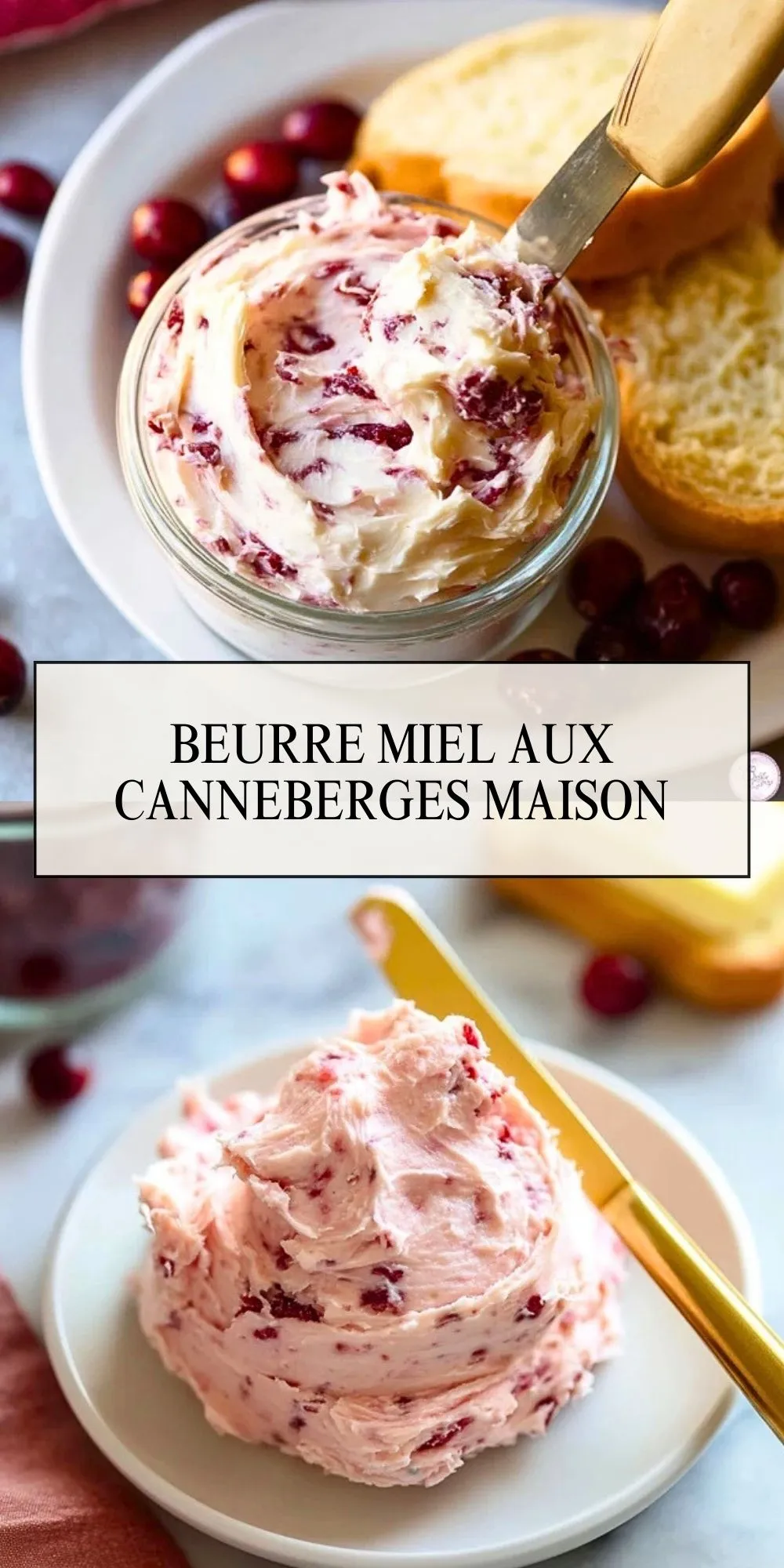Beurre Miel Aux Canneberges Maison (2)
