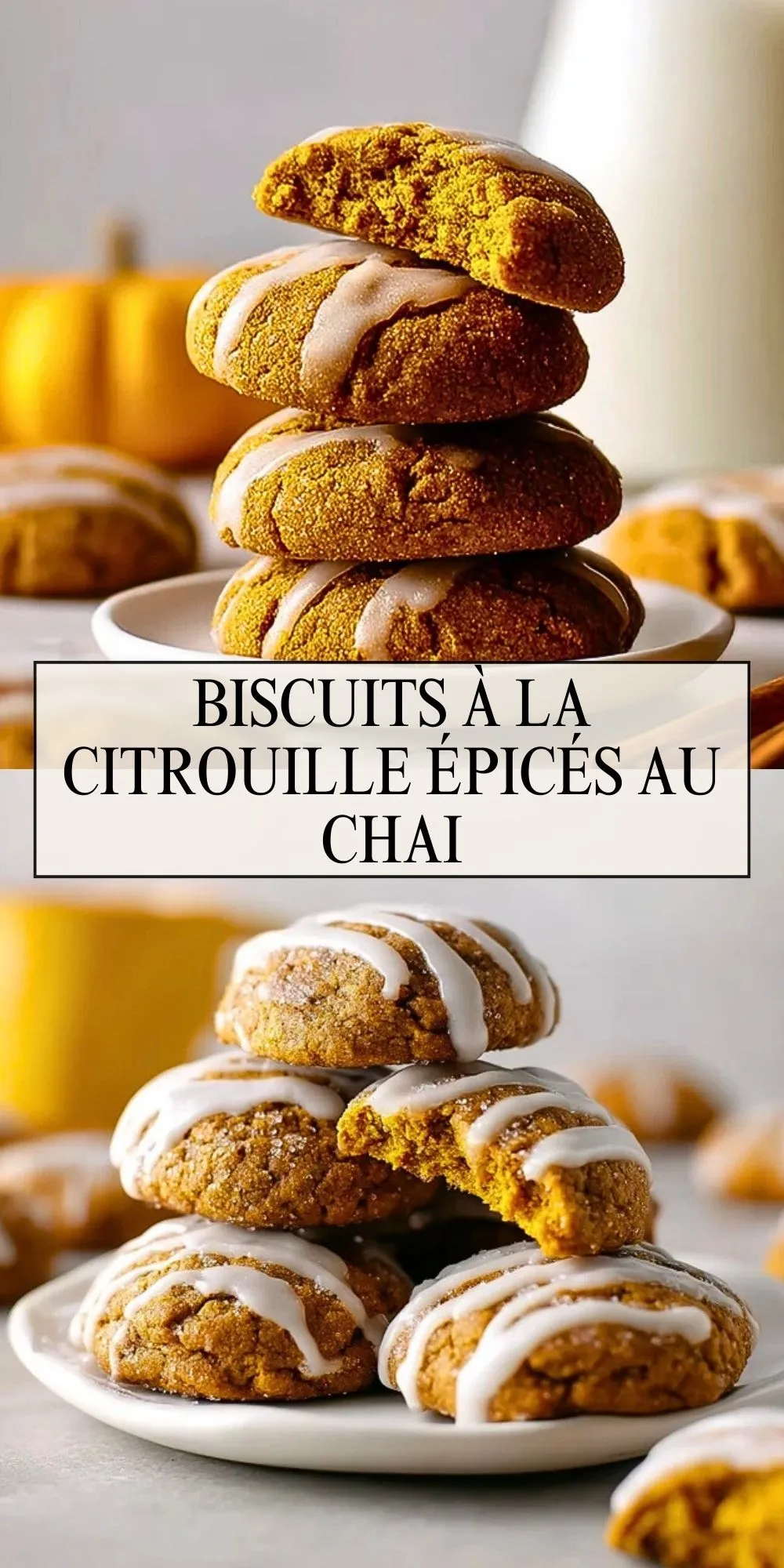 Biscuits à la Citrouille Épicés au Chai (2)