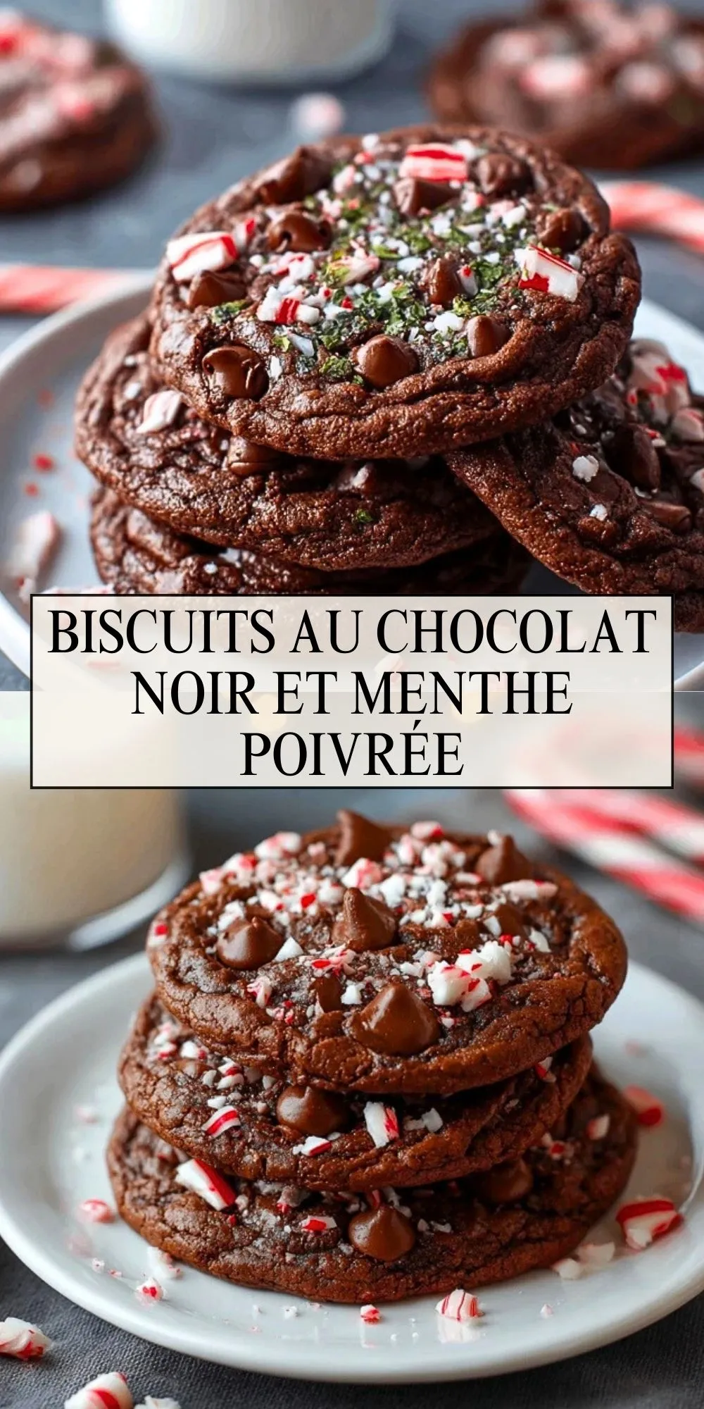 Biscuits Au Chocolat Noir Et Menthe Poivrée (2)