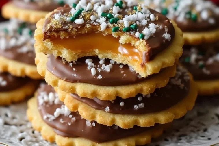 Biscuits de Noël au Caramel et au Ritz