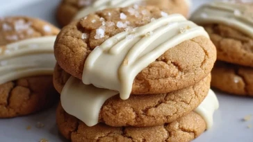 Biscuits Moelleux au Sirop dÉrable Trempés dans le Chocolat Blanc