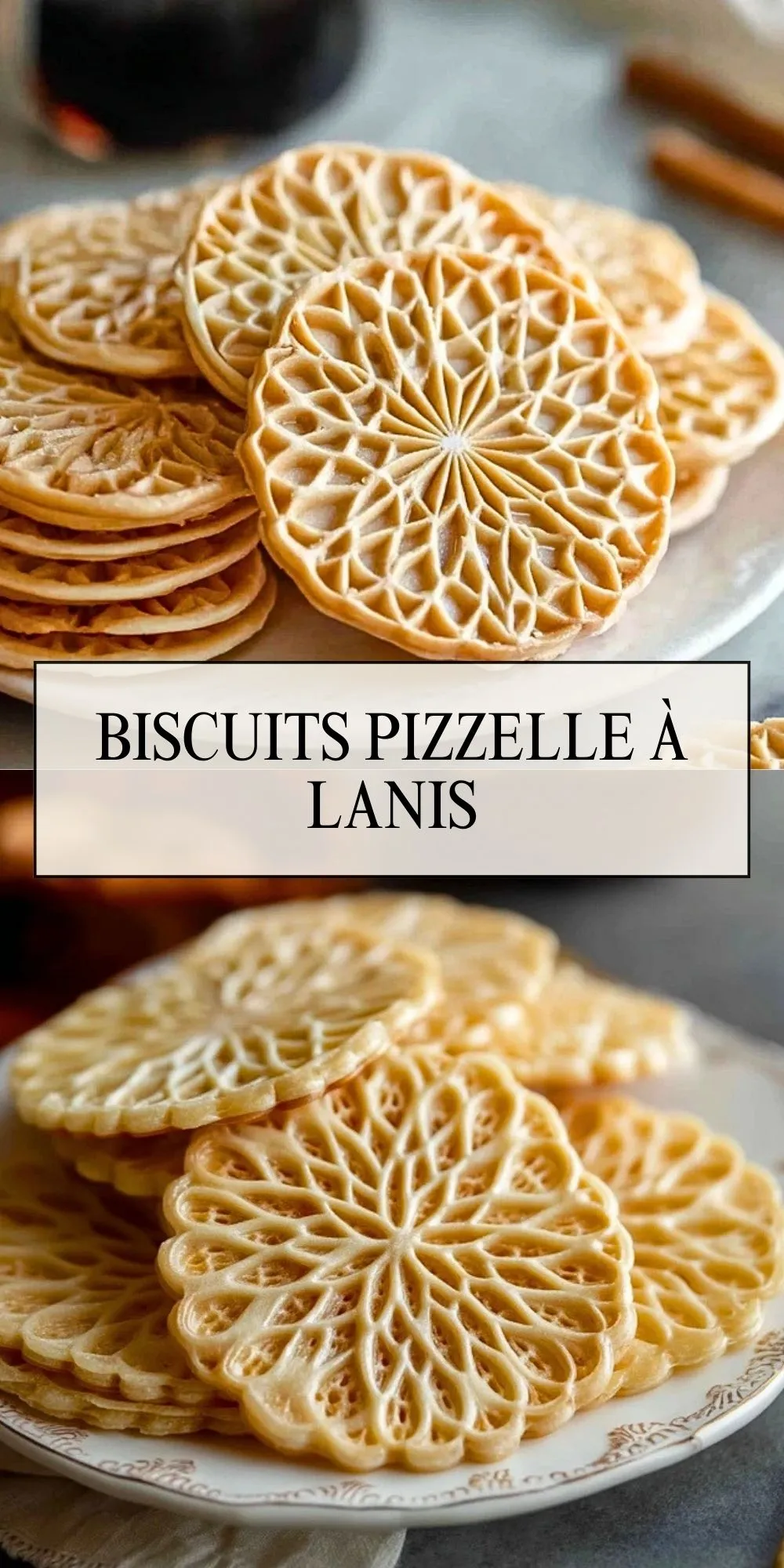 Biscuits Pizzelle à LAnis (2)