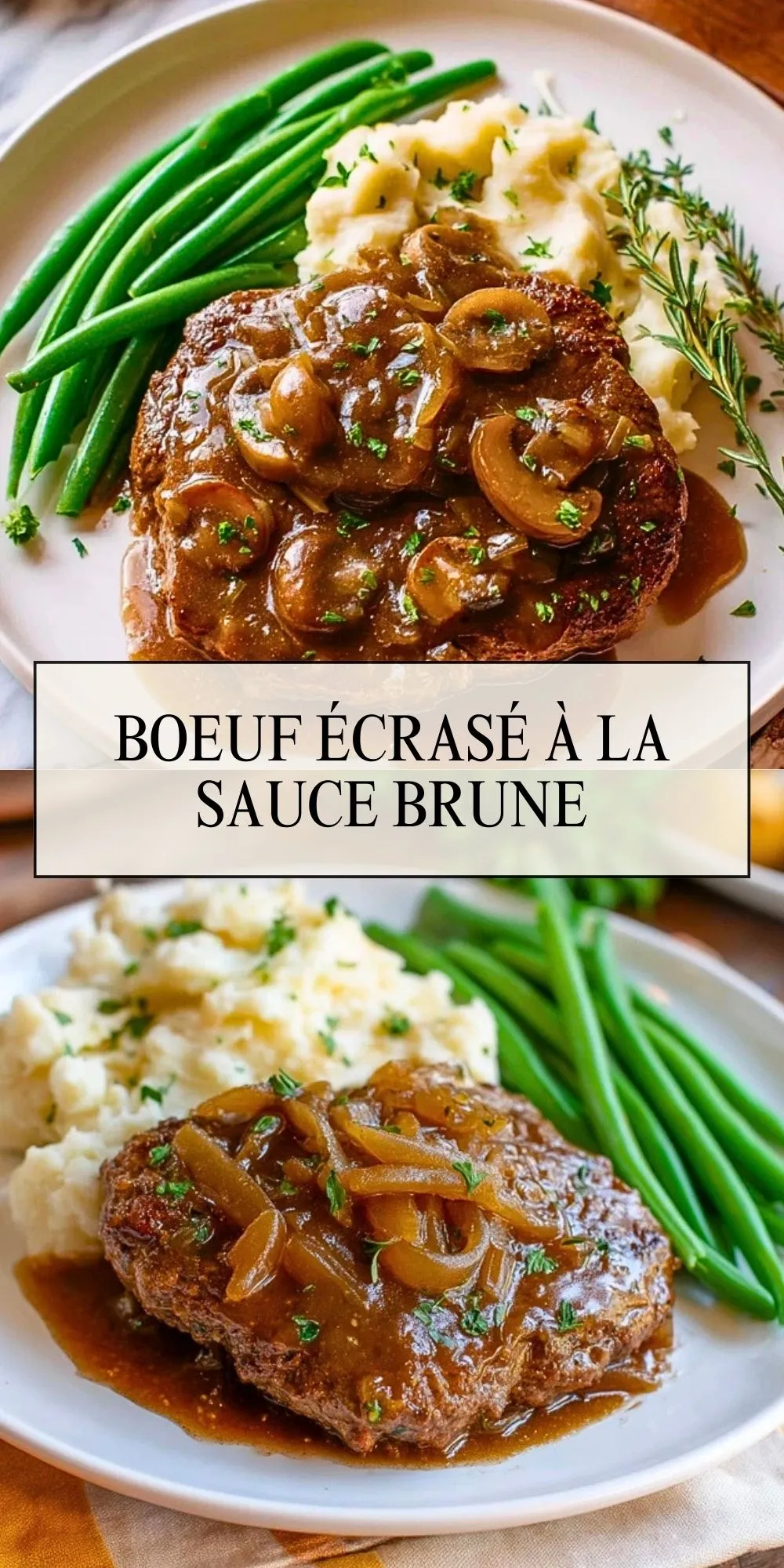 Boeuf Écrasé à la Sauce Brune (2)