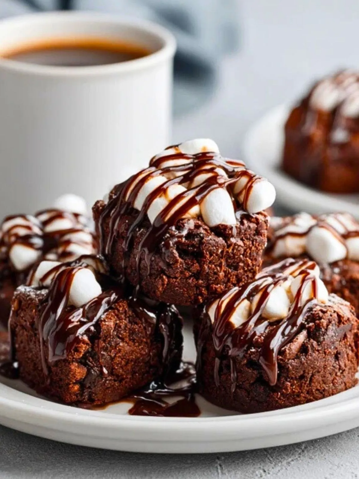 Bouchées De Brownie Au Chocolat Chaud (1)