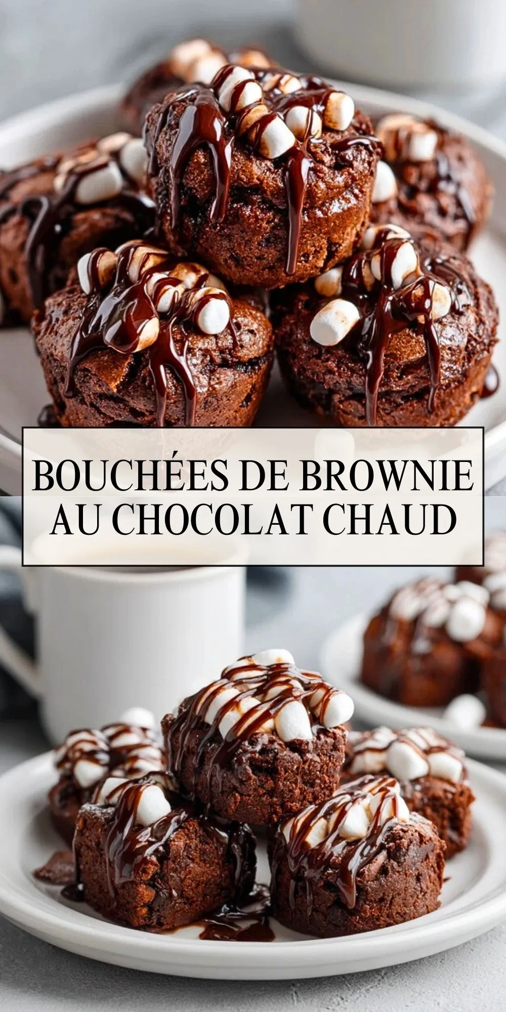 Bouchées De Brownie Au Chocolat Chaud (2)