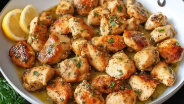 Bouchées De Poulet Au Beurre À LAil