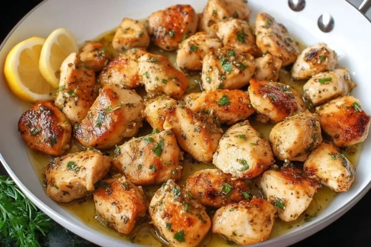 Bouchées De Poulet Au Beurre À LAil