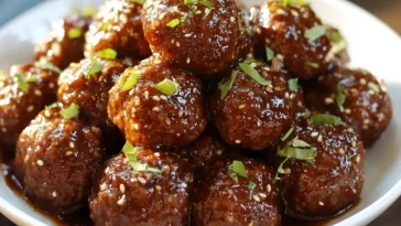 Boulettes De Viande Au Miel Et À LAil