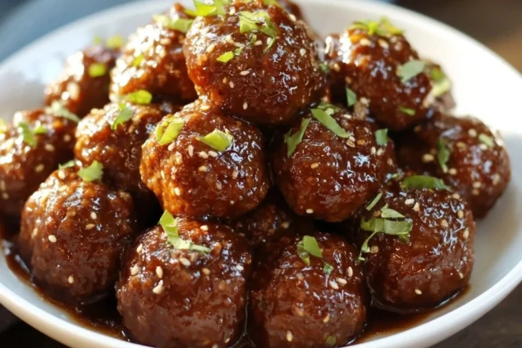 Boulettes De Viande Au Miel Et À LAil
