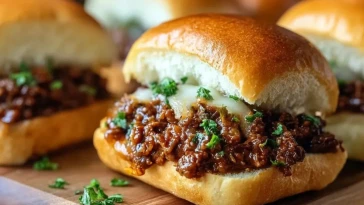 Burgers Bœuf Aux Oignons Français