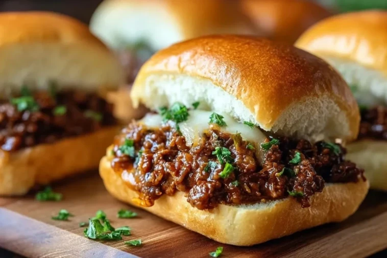 Burgers Bœuf Aux Oignons Français