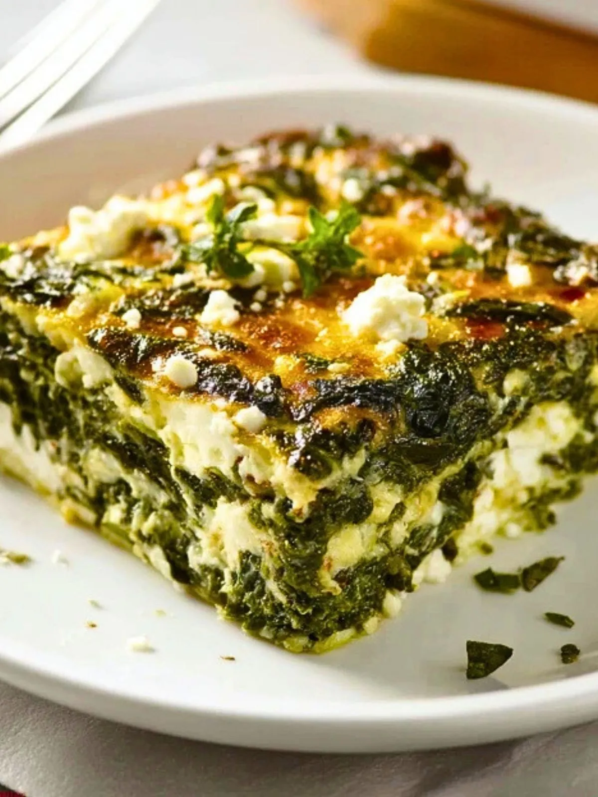 Casserole De Feta Et DÉpinards (1)