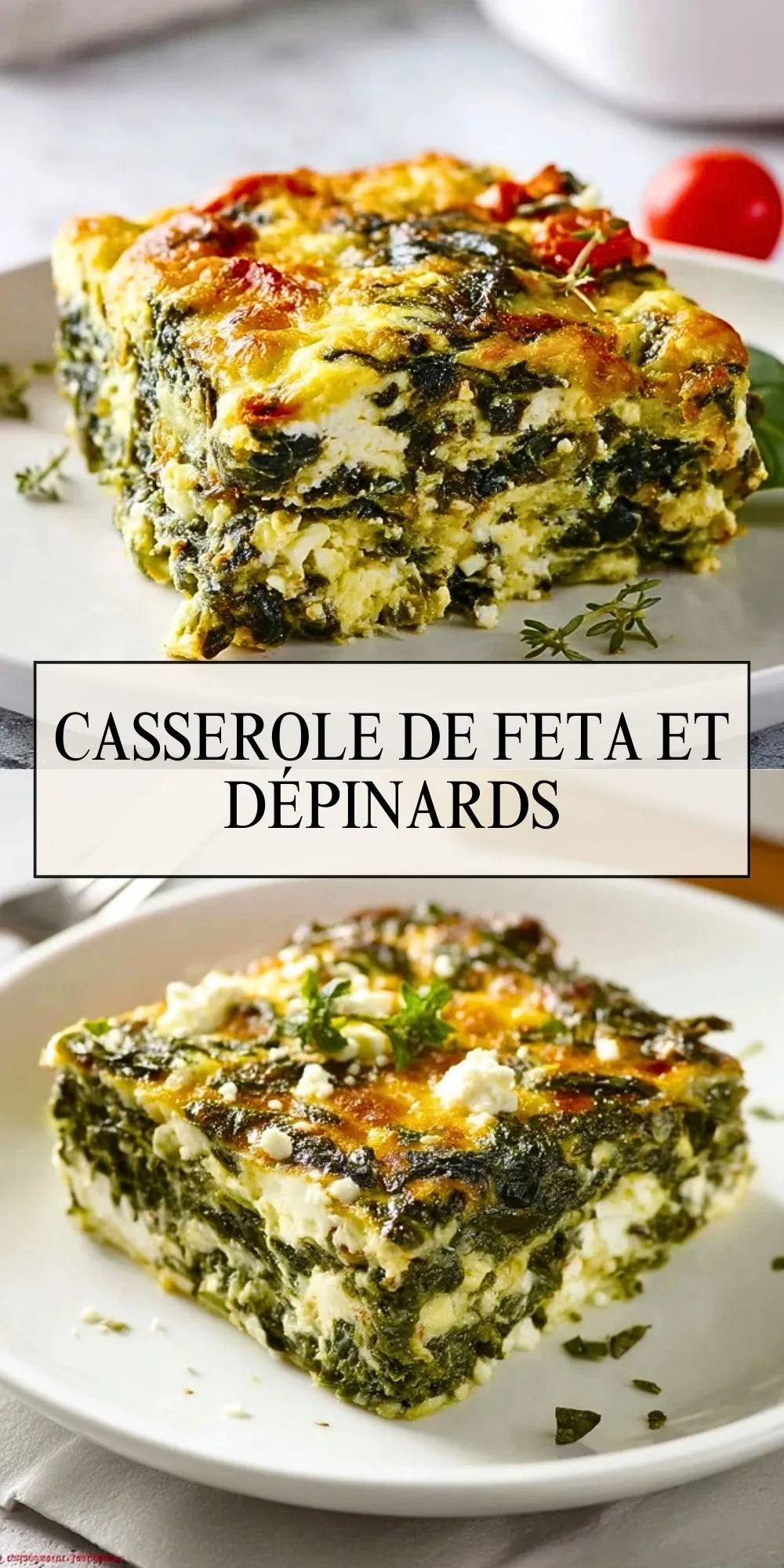 Casserole De Feta Et DÉpinards (2)