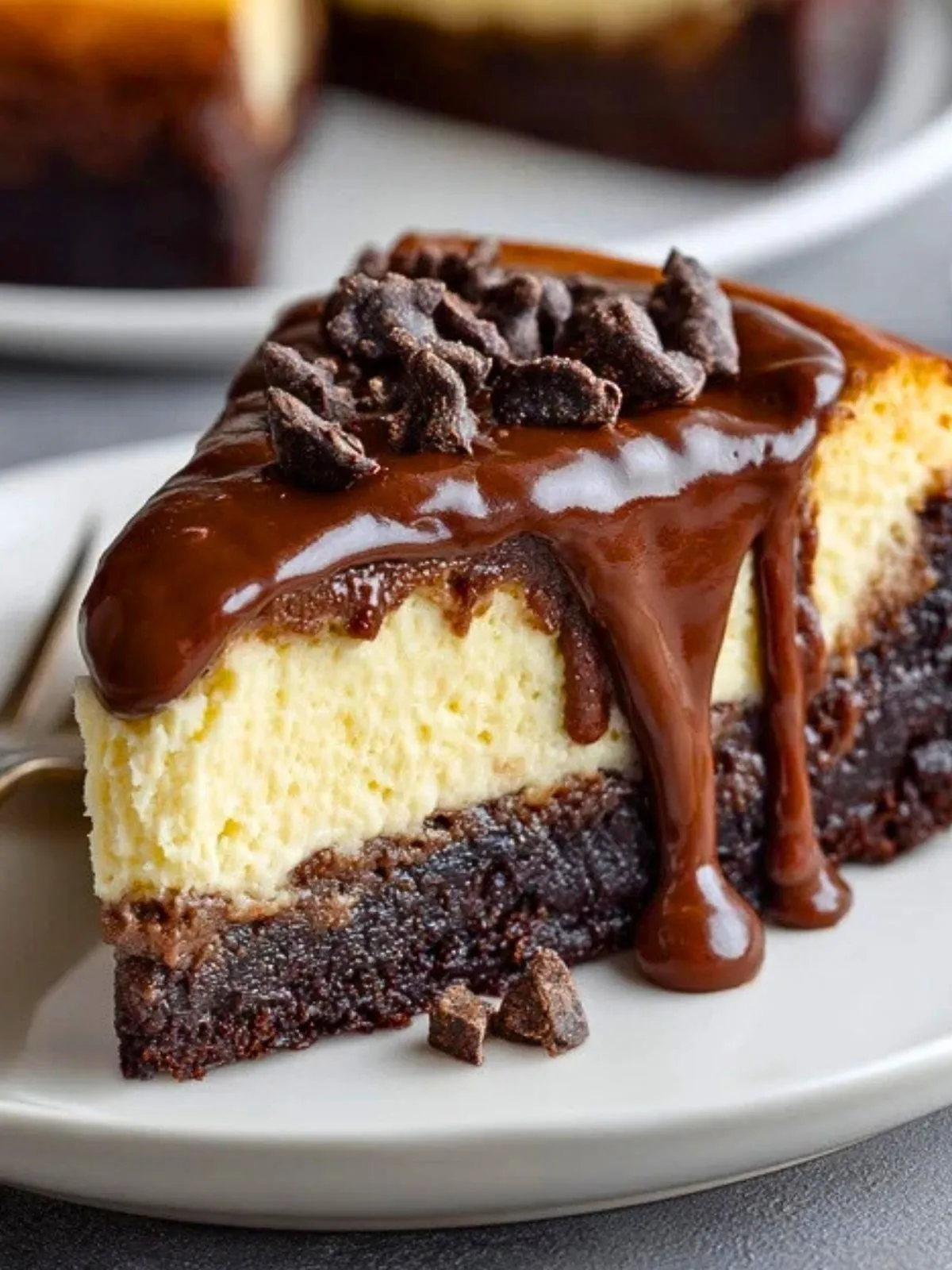 Cheesecake Au Fondant De Brownie (1)