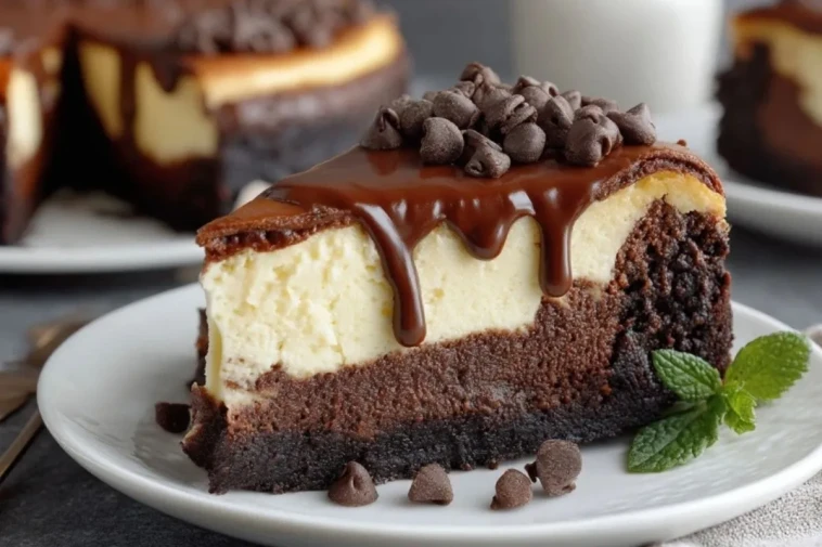 Cheesecake Au Fondant De Brownie