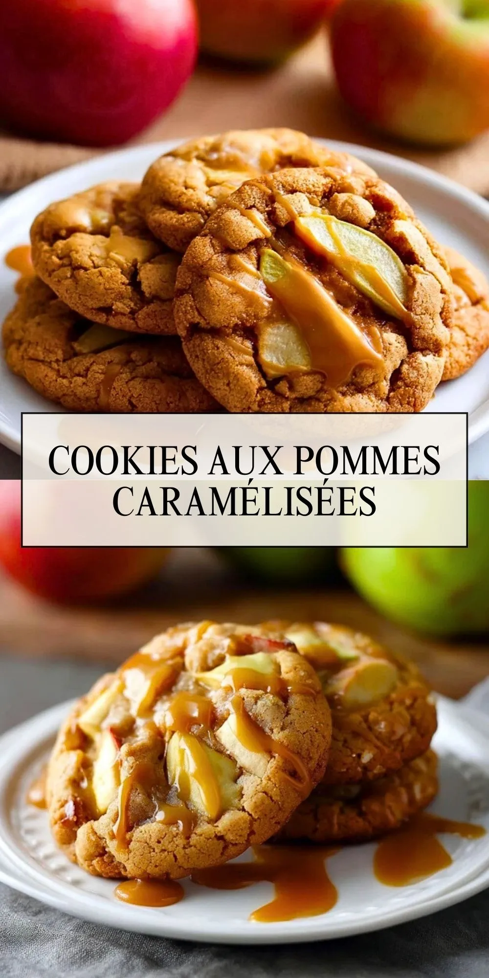 Cookies Aux Pommes Caramélisées (2)