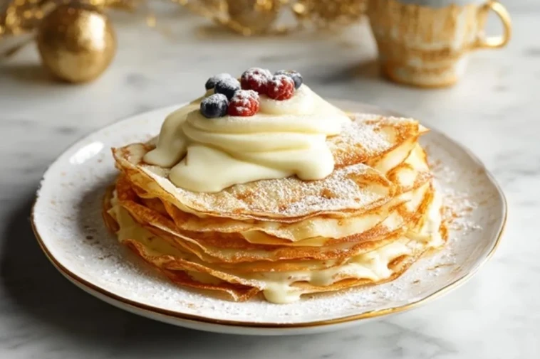 Crêpes Au Lait De Poule