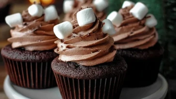 Cupcakes Au Chocolat Chaud