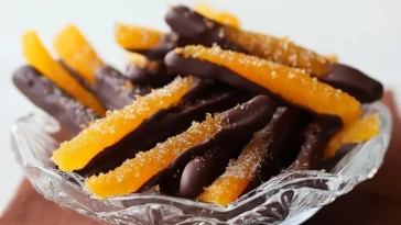 Écorces DOrange Enrobées De Chocolat