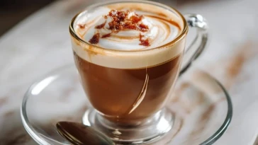 Espresso Caramel Chaud Shaké