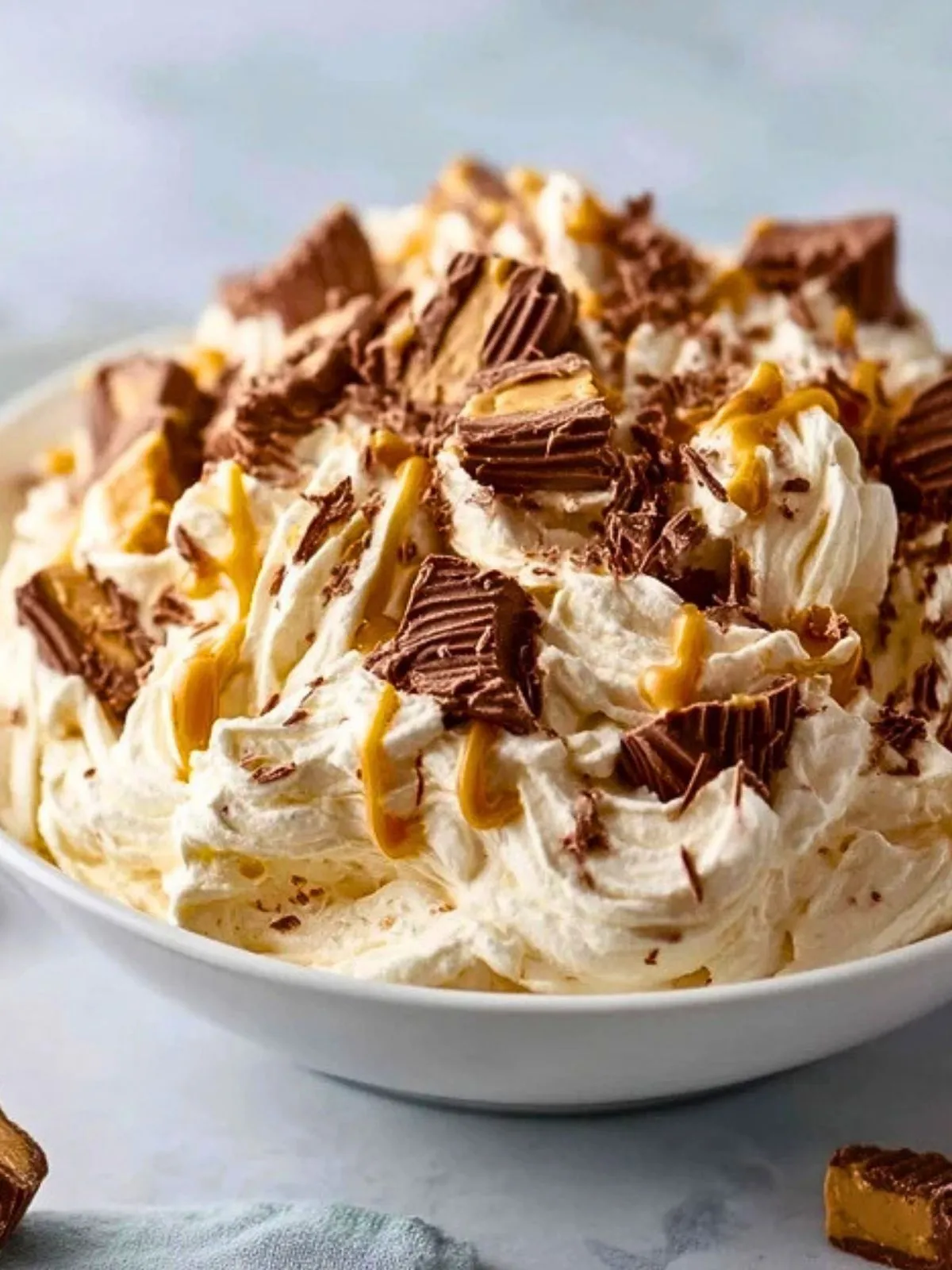 Fluff Au Beurre De Cacahuète Et Chocolat (1)