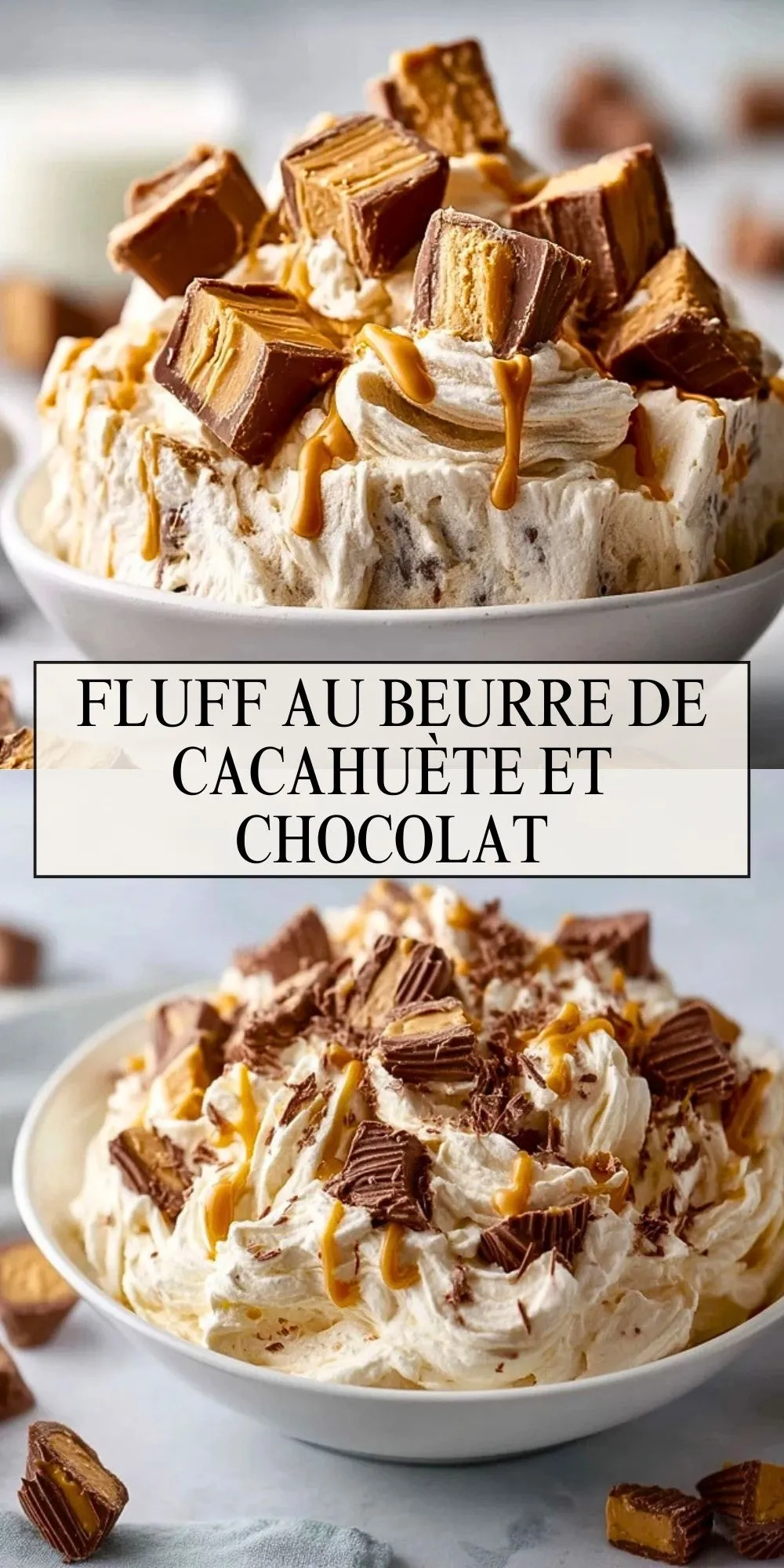 Fluff Au Beurre De Cacahuète Et Chocolat (2)