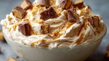 Fluff Au Beurre De Cacahuète Et Chocolat