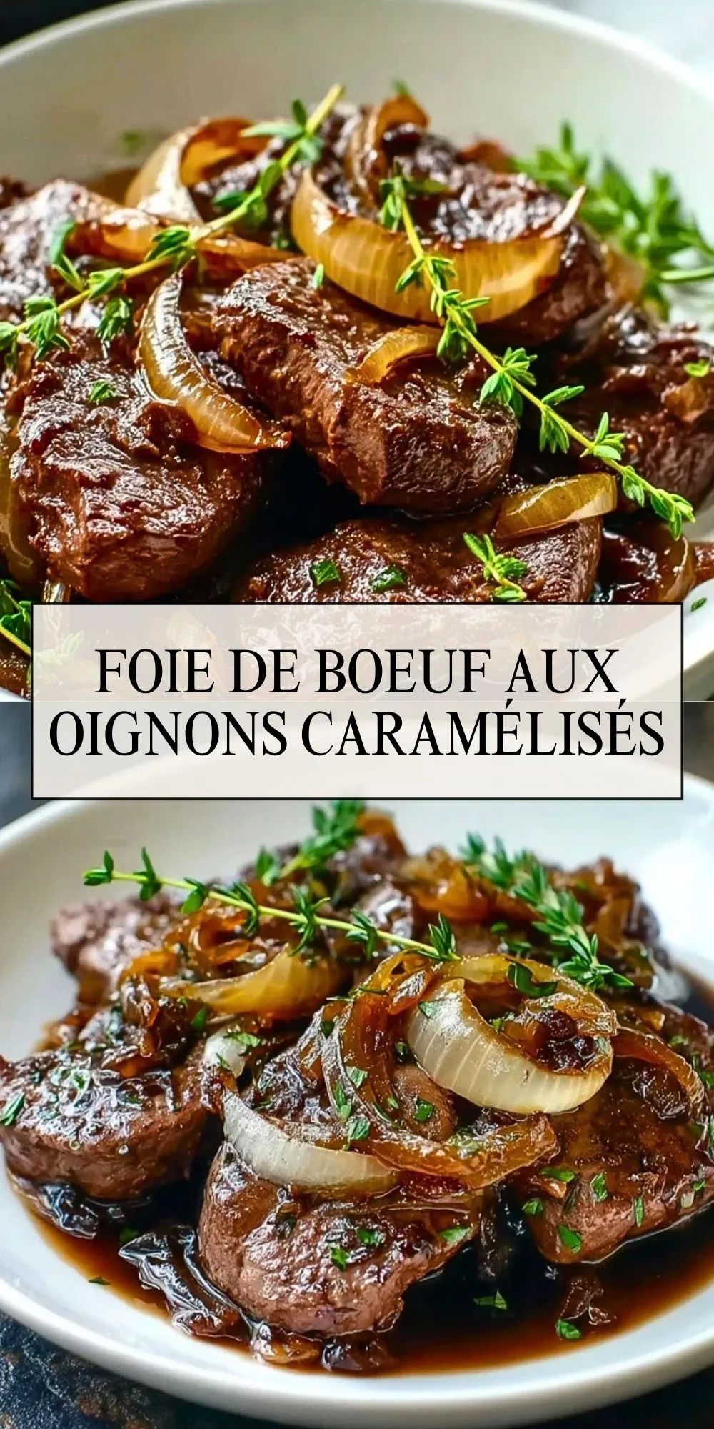 Foie De Boeuf Aux Oignons Caramélisés (2)