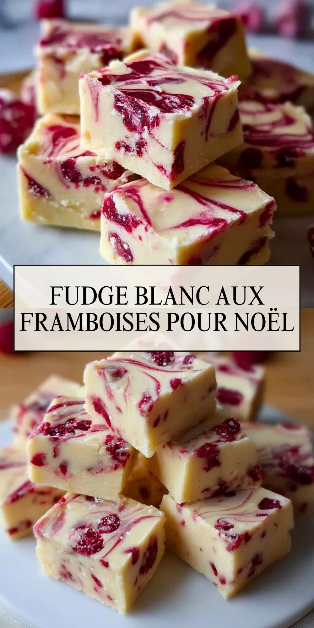 Fudge Blanc Aux Framboises Pour Noël (2)