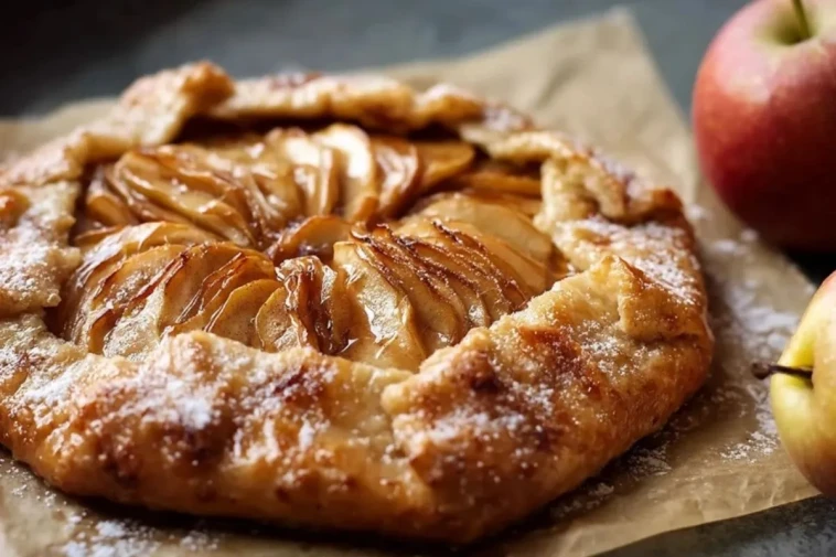 Galette Aux Pommes Honeycrisp Et Cannelle
