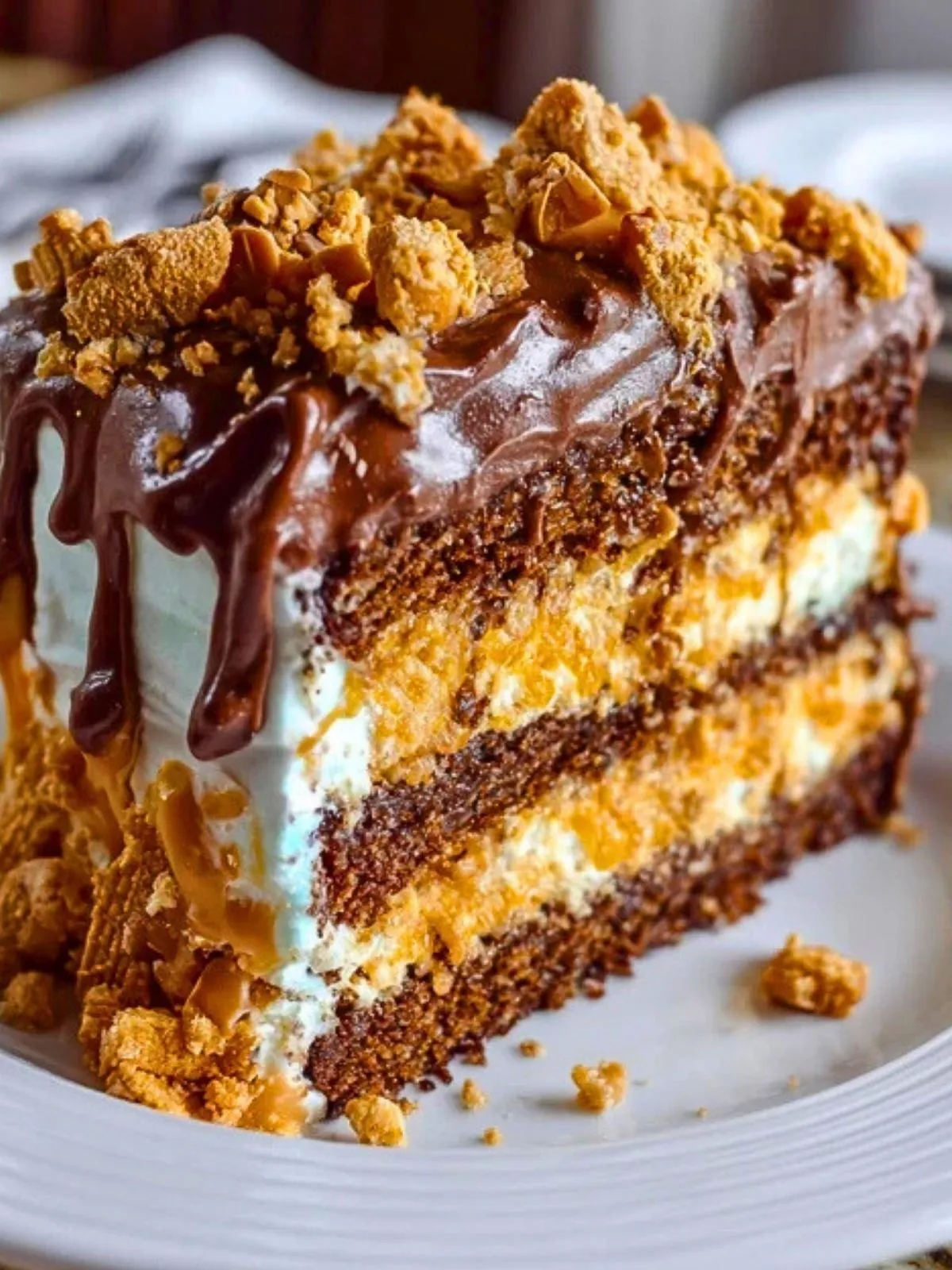 Gâteau au Beurre de Cacahuète et Chocolat (1)