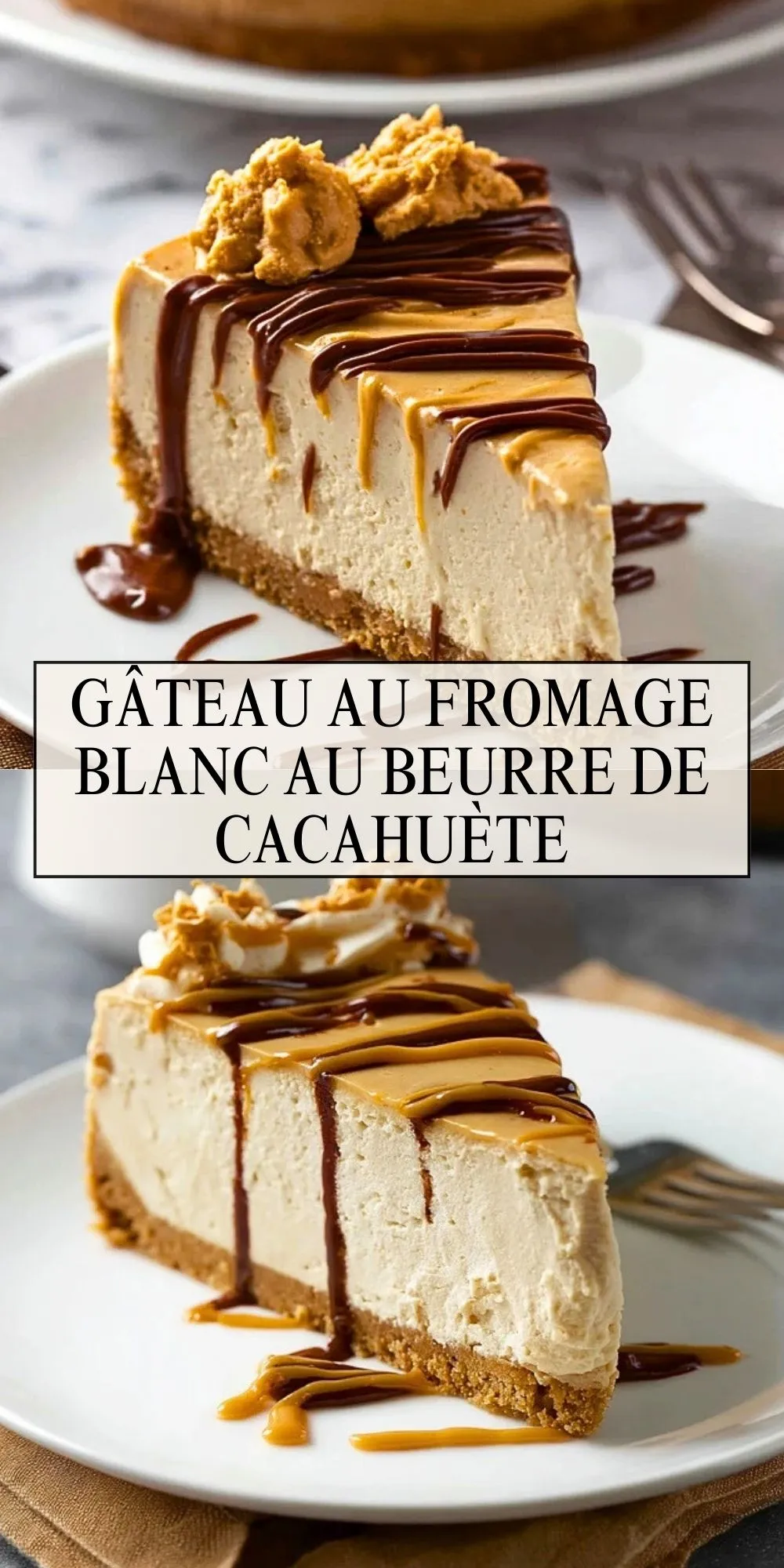 Gâteau Au Fromage Blanc Au Beurre De Cacahuète (2)