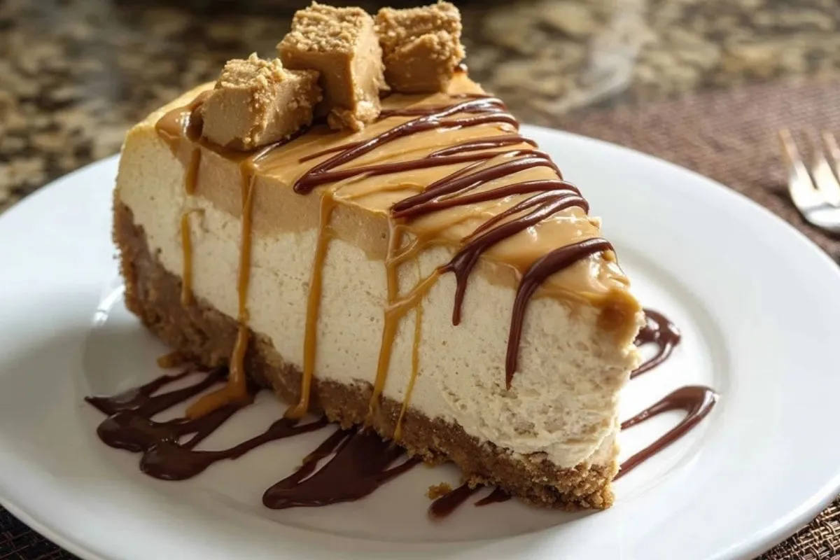 Gâteau Au Fromage Blanc Au Beurre De Cacahuète
