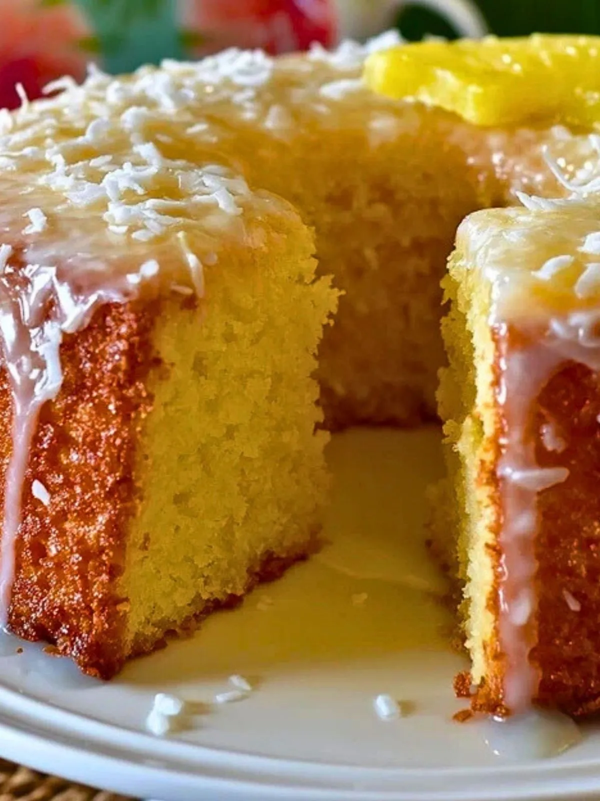 Gâteau Au Pound Cake À La Piña Colada (1)