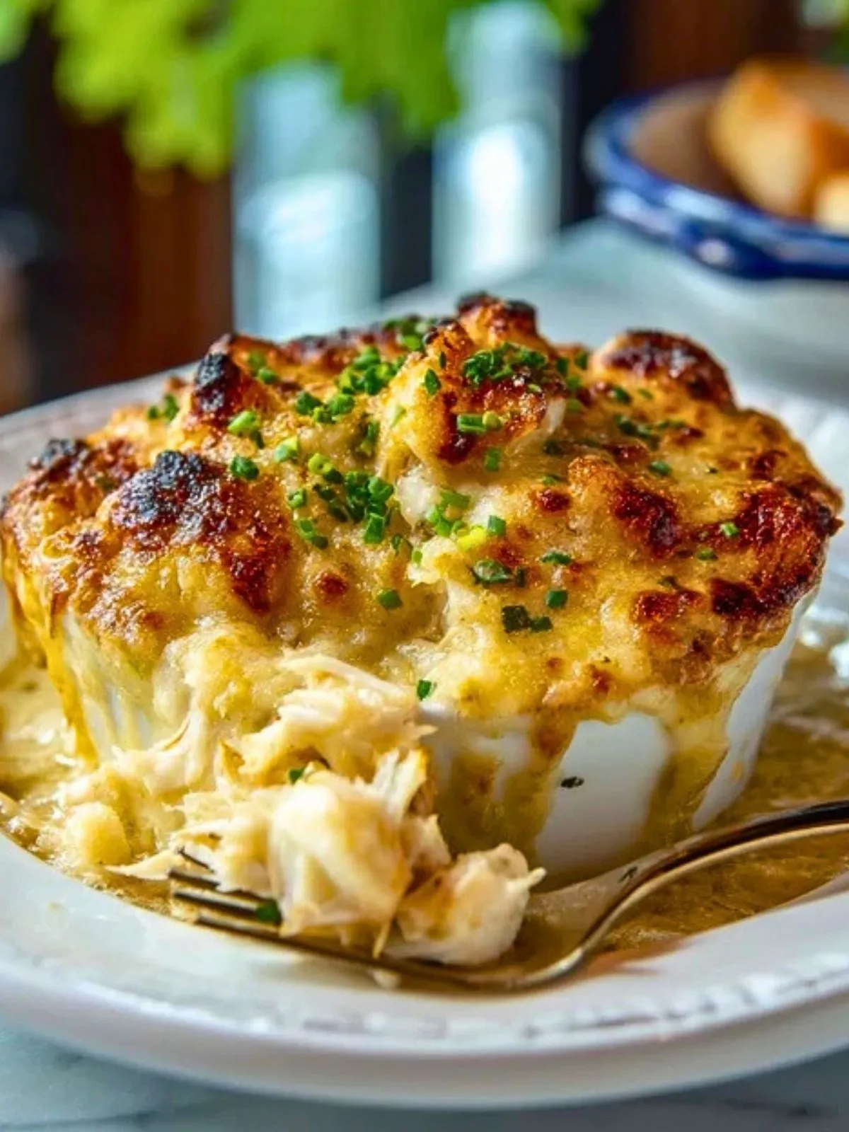 Gratin De Crabe Géant Au Fromage (1)