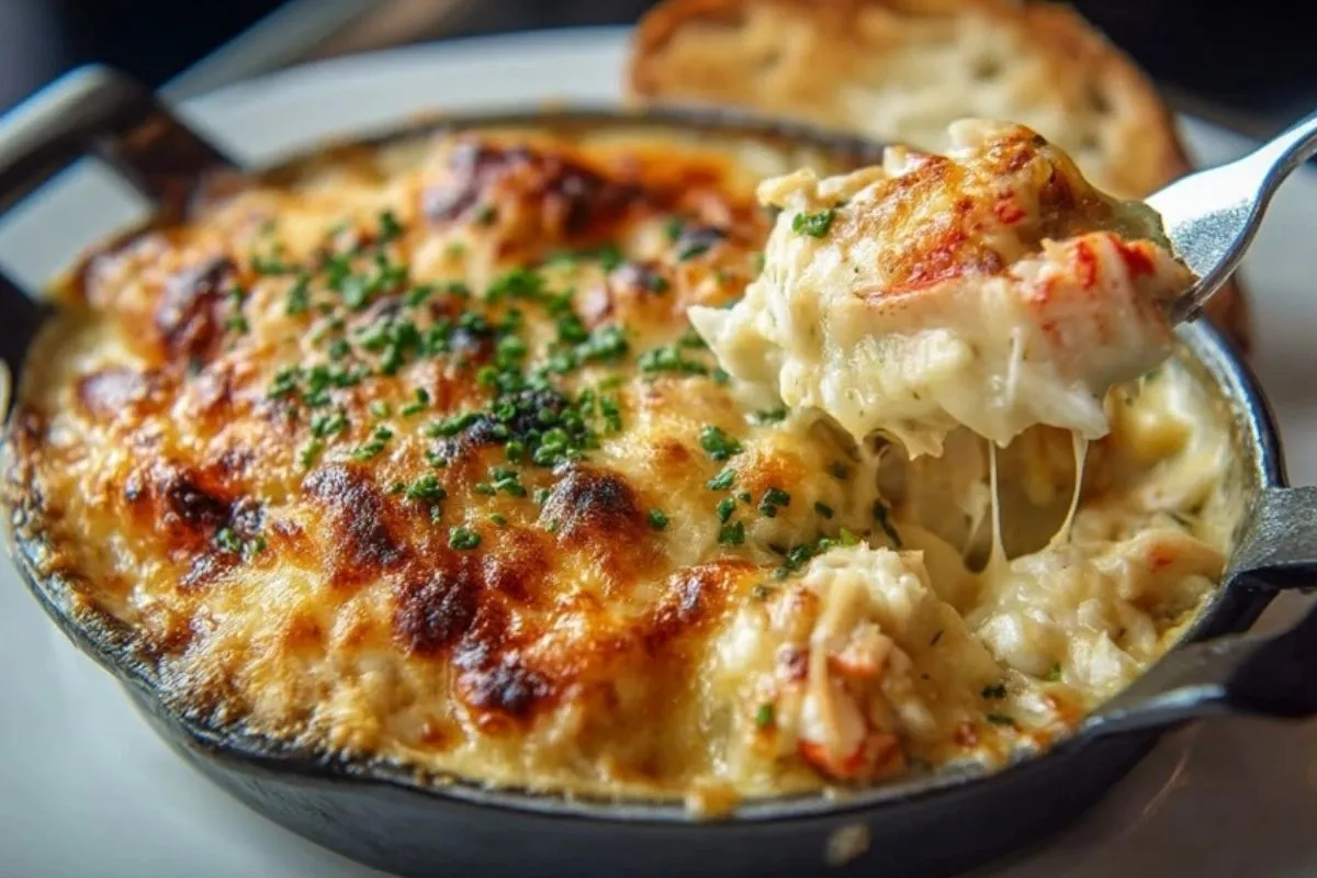 Gratin De Crabe Géant Au Fromage