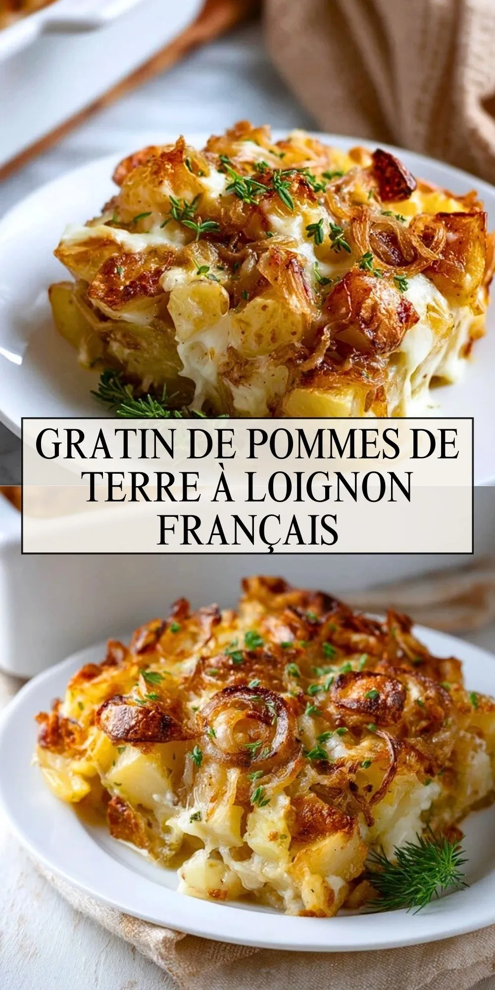 Gratin De Pommes De Terre À LOignon Français (2)