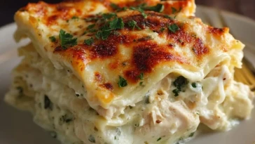 Lasagne Alfredo au Poulet