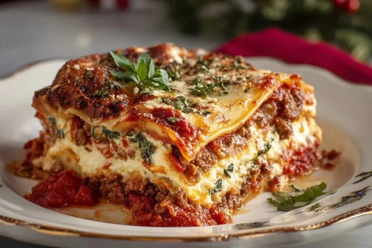 Lasagne de Réveillon