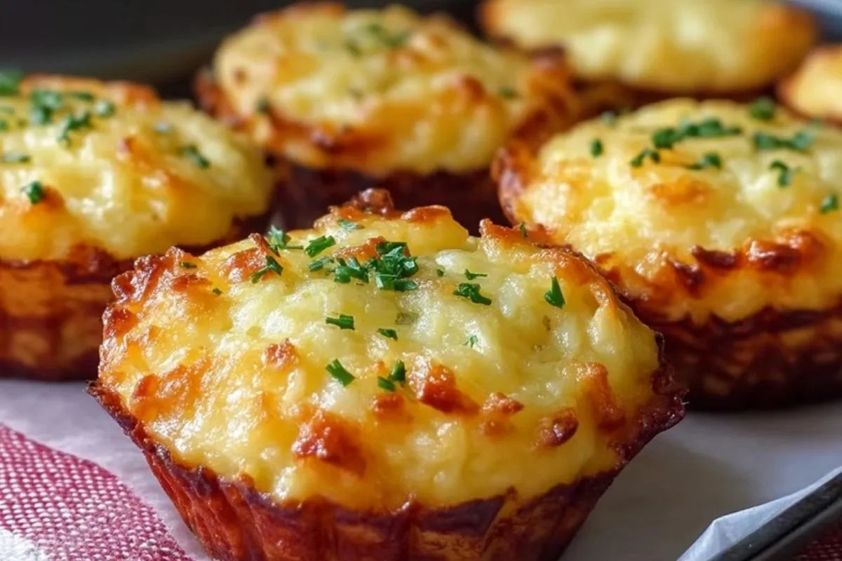 Muffins De Pommes De Terre Gratins